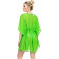 thumbnail image 2 of HAPPY BAY Women's Beachwear Swimsuit Coverups for Women Summer Swim Beach Dress Cover ups for Swimwear Women Loose Boho Bathing Suit M-L Shamrock Green_AC710, 2 of 5