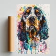 thumbnail image 2 of Gordon Setter Dog Poster Wall Art for Bedroom Living Room Funny Graffiti Dog Picture Cool Dog Decor Wall Art, 2 of 6