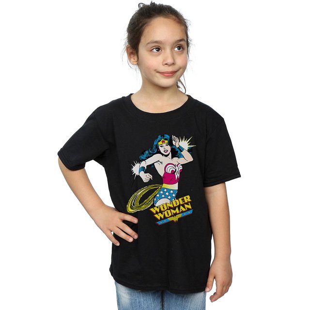 Dc Comics T-shirt Fille Wonder Woman Lasso