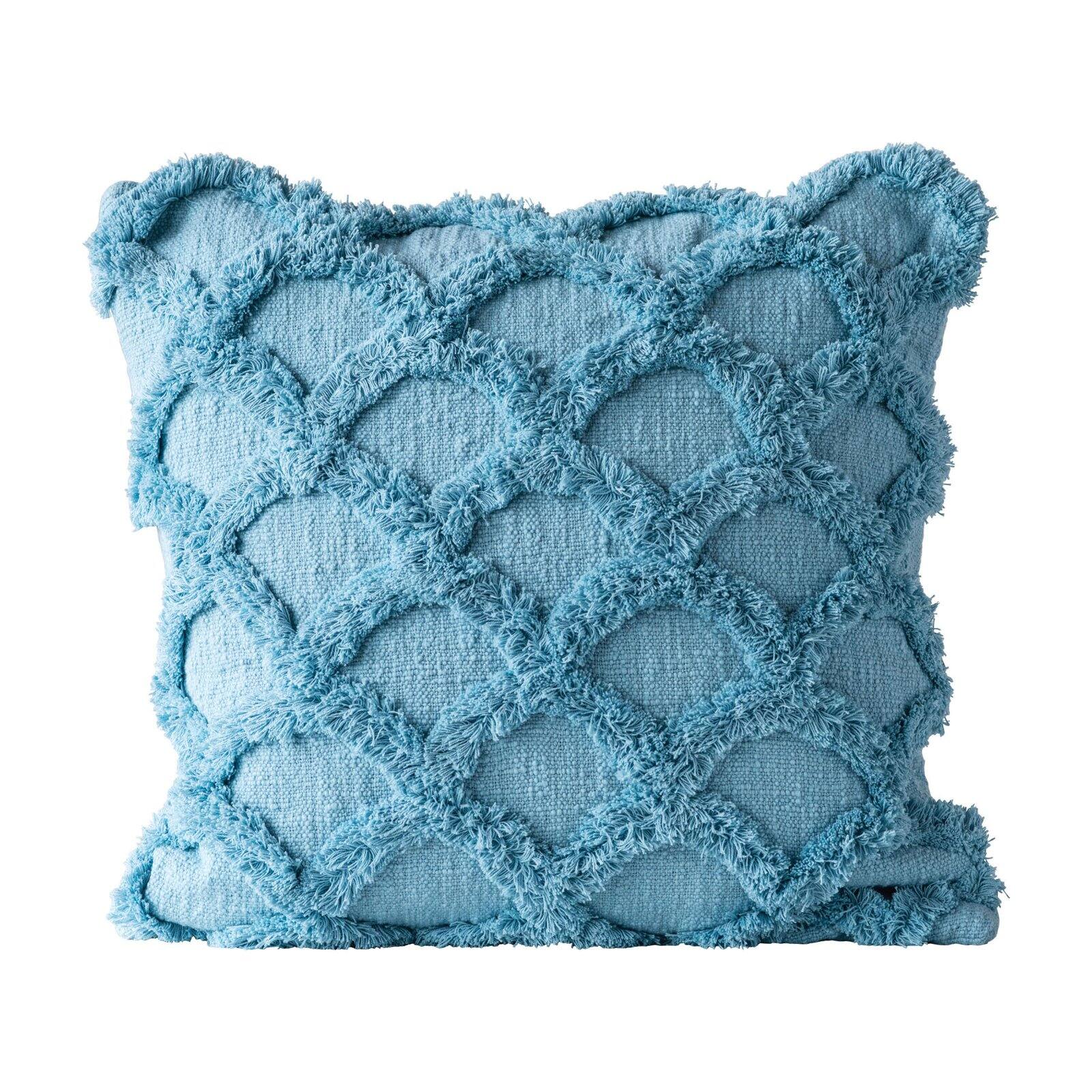 Cotton Chenille Throw Pillow by 3R Studios