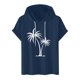 thumbnail image 5 of Camiseta Deportiva de Manga Corta de la Blusa de los Hombres Casual de la Moda Sólida con Capucha, Top Casual para Al Aire Libre, 5 of 7
