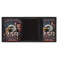 thumbnail image 4 of Chririnla Kids Trifold Wallet America 250 Year Eagle Print Foldable Trifold Card Wallet for Sports, Polyester Slim Coin Storage Pouch, 4 of 7