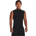 thumbnail image 4 of Camisa de compresión Under Armour HeatGear Armour para hombre negra XXL, 4 of 7