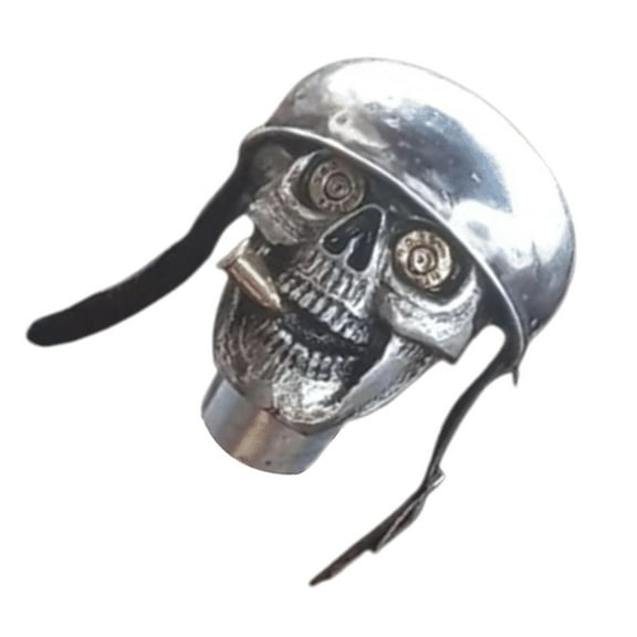 Resin Steel Helmets Skull Soldier Gear Shifter Knob Lever Handle Suitable for Enhances Driving Experience Long Term Use