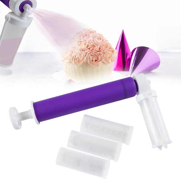 Aerógrafo Manual Para Pasteles, Plumero Para Colorear Pasteles, Herramientas De Decoración De Pasteles, Herramienta Para Colorear Glaseado Para Tienda Familiar Vogacara HA044905-01