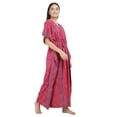 thumbnail image 2 of eloria Women Kaftan Dress eloria Women Maxi Plus Size Cover-Up Caftan Boho eloria Womens Party Wear, Color: Pink, 2 of 5