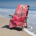 thumbnail image 4 of PHYHOO Valentine's Day Sand Free Beach Towel Oversized Quick Dry Absorbent for Pool Swimming Bathroom Beach Towel 30x60in, 4 of 8