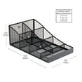thumbnail image 4 of Mind Reader Countertop Organizer, Office Breakroom Supply Caddy, Desktop Organizer, Metal Mesh, Black, 4 of 7