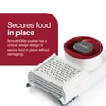thumbnail image 4 of Zyliss 4-in-1 Slicer Grater - Stainless Steel Vegetable Cutter, Adjustable and Collapsible with Non-Slip Grip White, 4 of 7
