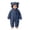 Dark Blue-9uNDP, variant on OJSFQUFP Baby Newborn Bear Outfit Fleece Snowsuit Winter Clothes Hooded Jumpsuit Romper for Baby boy girl
