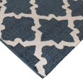thumbnail image 3 of Better Homes & Gardens 5'x7' Navy Medallion & Striped Reversible Indoor/Outdoor Rug, 3 of 5