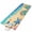 Blue, variant on Coastal Beach 2'x6' Runner Rugs for Hallway Kitchen Bedside Non Slip Washable, Summer Ocean Striped Slippers Blue Brown Entryway Rug Runners with Rubber Backing, Long Carpet Runner for Laundry Room