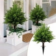 thumbnail image 1 of 2025 Of Trees In Green Potted Garden Decorations Cemetery Banners And Signs Customize Outdoor Mailbox with Flag Merry Christmas Sign with Lights Holiday Holder Happy Birthday Yard Signs with Yard, 1 of 3