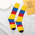 thumbnail image 6 of Colombian Flag Knee High Socks for Women Long Leg Warmers Socks, 6 of 7