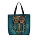 thumbnail image 1 of Fotbe Owl In Blue Bolsa Tote con Estampado para Mujer, Bolsos con Cremallera, Bolsa de Hombro Casual de Gran Capacidad con Bolsillos Internos, 1 of 7