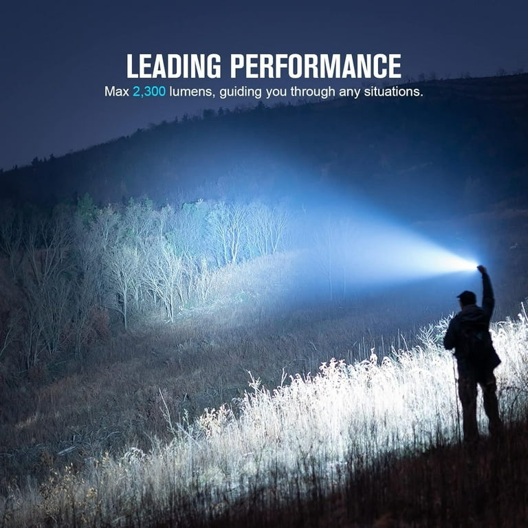 Olight Warrior 3S High Lumen LED Tactical Flashlight, 2300-Lumen