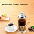 thumbnail image 2 of Wosthever Hervidor de café, prensa, percolador, utensilio de cocina, tamaño compacto, accesorios para el hogar, a prueba de herrumbre, Teteras, 2 of 6