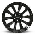 thumbnail image 2 of 19 Inch Black Alloy Wheel Rim for Toyota C-HR, RTX 82902 19x7.5 5x114.3 5Lug, 2 of 4