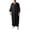 03-Black, variant on IWRICH Men's Embroidery Moroccan Thobe Mogadishu Djellaba Robe Jubba Prayer Kaftan Arabic Abaya 03-White XL