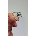thumbnail image 2 of Solid 925 Sterling Silver Ring For Womens, Natural Labradorite Ring Gemstone Unique Handcrafted Ring For Her, 2 of 7