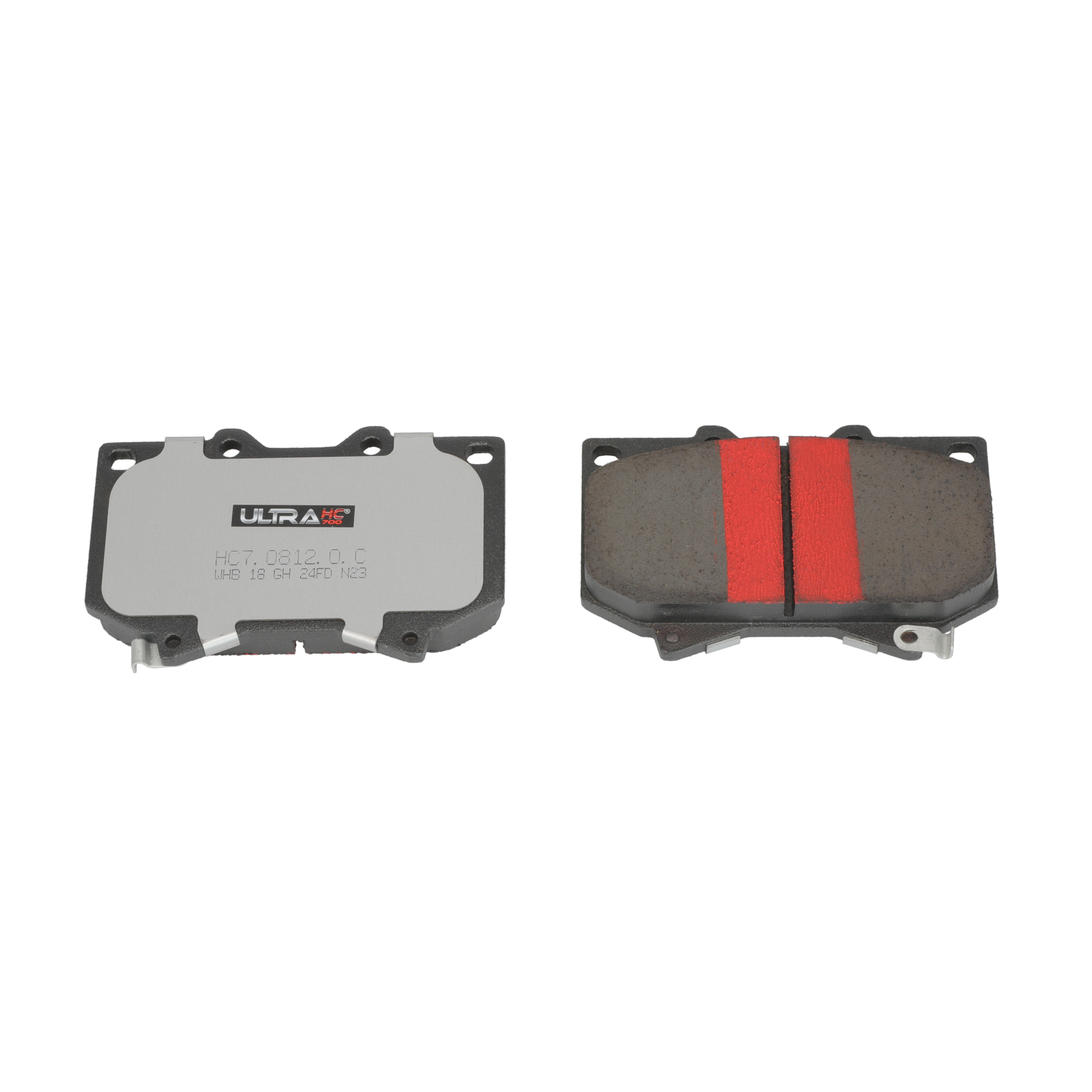UltraHC 700 Brake Pad Set, Front HC7.0812.0.C, Toyota Sequoia 2002-2001