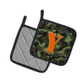 thumbnail image 2 of Carolines Treasures CJ1030-YPTHD Letter Y Monogram - Camo Green Pair of Pot Holders, 7.5HX7.5W, multicolor, 2 of 2