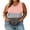 Pink, variant on cocolona Womens Plus Size Tank Tops Striped Printed V Neck Oversized Sleeveless Shirts Trendy Casual Loose Tees