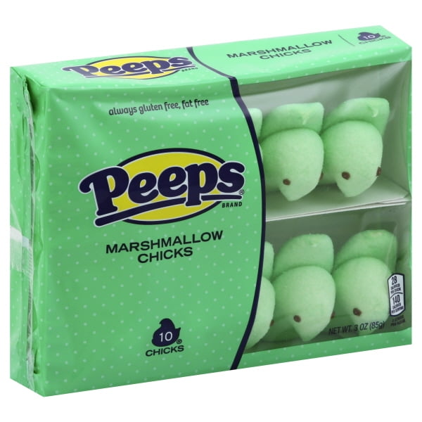 Peeps Marshmallow Chicks, 3 Oz., 10 Count