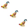 thumbnail image 1 of Transemion Resin Statue Chicken Statue Decorative Backyard Patio for Lawn Pecking S 3Set, 1 of 6