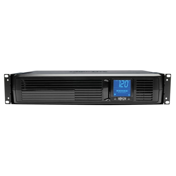 Tripp Lite 1500VA Smart UPS Battery Backup, AVR, LCD, Line Interactive, Rack/Tower, 8 Outlets, 120V, USB, DB9 (SMART1500LCD)