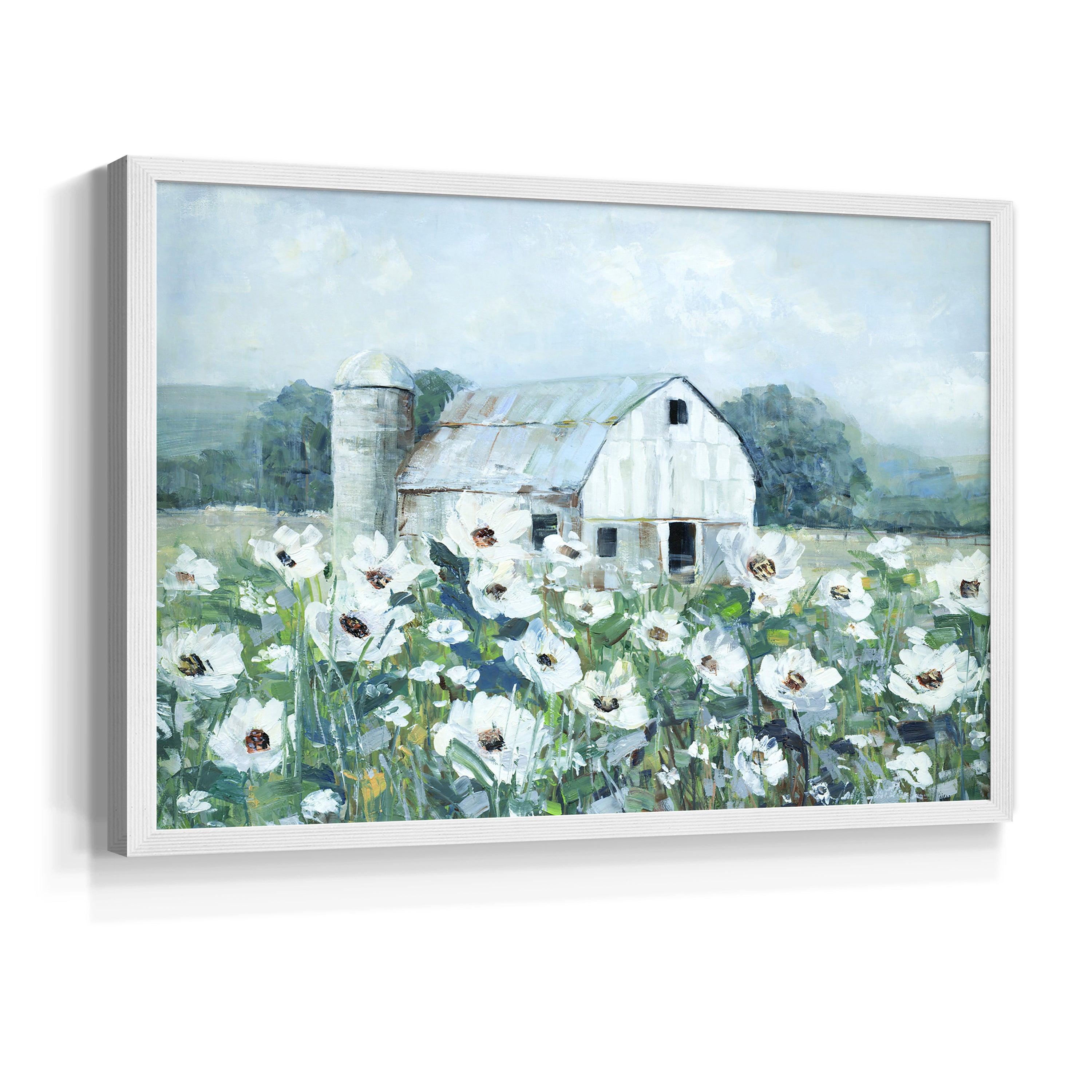 Dream Fields by Sally Swatland - Restickable Framed Giclée Print