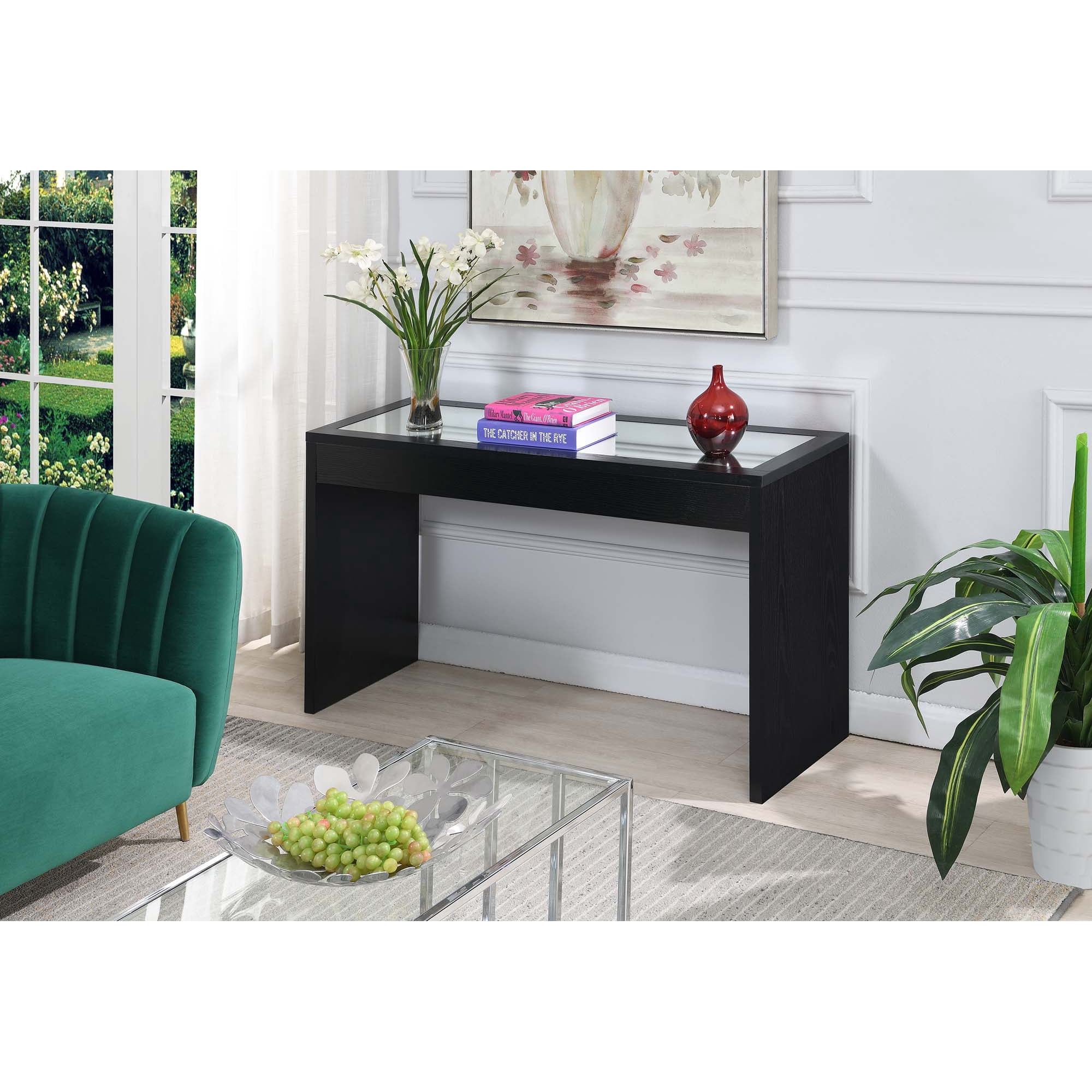 Convenience Concepts Northfield Mirrored Console Table