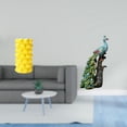thumbnail image 2 of Jarrón de flores de y estatua de pavo real, elegante adorno de mesa para sala de estar, dormitorio, oficina, estantería, decoración del hoga, 2 of 8