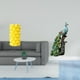 thumbnail image 2 of Jarrón de flores de y estatua de pavo real, elegante adorno de mesa para sala de estar, dormitorio, oficina, estantería, decoración del hoga, 2 of 8