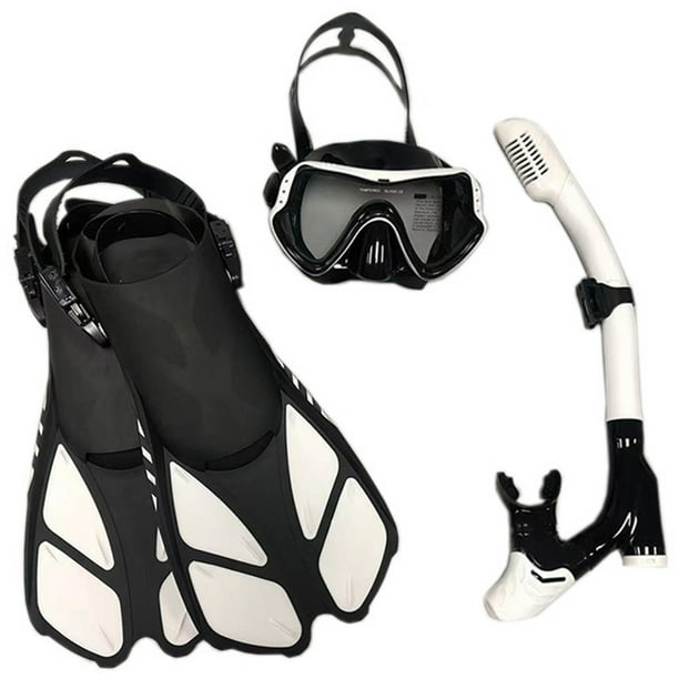 Akdsteel Outdoor Sports Snorkeling Set High-Definition Diving Mask Flexible Adjustable Fins Snorkeling Gear Other S/M