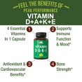thumbnail image 2 of Suplemento Peak Performance DAKE Vitamina ADKE 5,000 UI vegano, 2 of 6