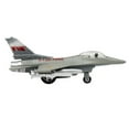 thumbnail image 2 of Master Toys & Novelties US Air Force USAF F-16 Falcon 6.5 Inch Replica Die Cast Toy - Grey, 2 of 3