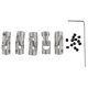 thumbnail image 2 of Acoplador de eje de metal para barco RC, coche, conector de motor, junta universal, 5 piezas, 2 of 7