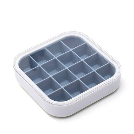 

Ice Cube Tray Square Shaped Molds Plastic Reusable Washable Kitchen Mars