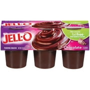 Jell-o Jello Fat Free Chocolate 6 Pack