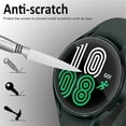 thumbnail image 2 of Designed for Galaxy Watch 4 44mm Screen Protector   3 Pack Tempered Glass Screen Protector for  Galaxy Watch4 44mm 2021  Clear, 2 of 6