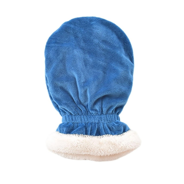 Guantes cálidos multifuncionales con forro suave, guantes térmicos para clima frío, guantes resistentes al viento para correr, ancianos heridos en las Azul profundo Yinane guantes calientes