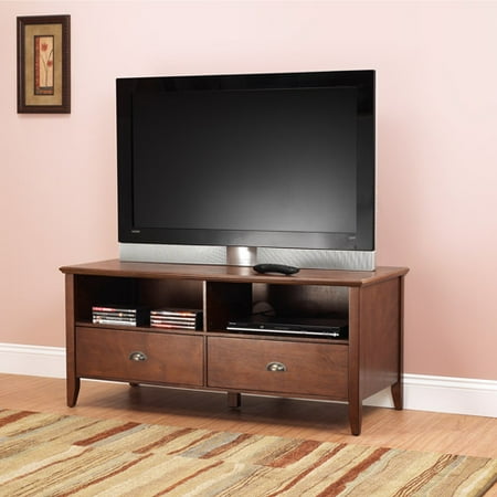 Sheridan TV Stand for TVs up to 50″, Walnut Sheridan TV Stand for TVs up to 50″, Walnut