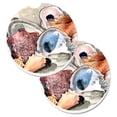 thumbnail image 1 of Sea Shells Set of 2 Cup Holder Car Coaster, 1 of 1