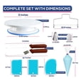 thumbnail image 2 of Kit de suministros para decoración de pasteles Sincero 35 piezas, 2 of 5