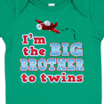 thumbnail image 4 of Inktastic I'm the Big Brother to Twins. Boys Baby Bodysuit, 4 of 5