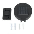 thumbnail image 1 of Solar Fence Light Outdoor Waterproof Outside Garden Warm Cold White 2 Mode Wall Light, 1 of 19