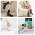 thumbnail image 6 of IMMEKEY 3 Pairs Slouch Socks for Women Size 9-11 Soft Extra Long Scrunch Knee High Boot Socks, 6 of 12