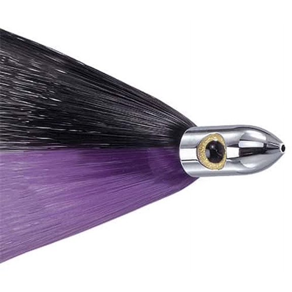 Iland Tracker 4.25" 3,4oz Chrome Head,Black-Plum Lures