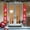 B, variant on Uutvery 2 Pack Merry Christmas Hanging Banner,Christmas Couplet Door Curtain Banner,Christmas Decoration Outdoor Indoor Yard Front Porch,Hanging Reusable Xmas Door Covers for New Year Decor